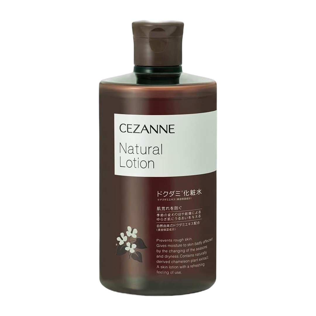 CEZANNE Natural Lotion 360ml - Loção com Dokudami Anti-irritação