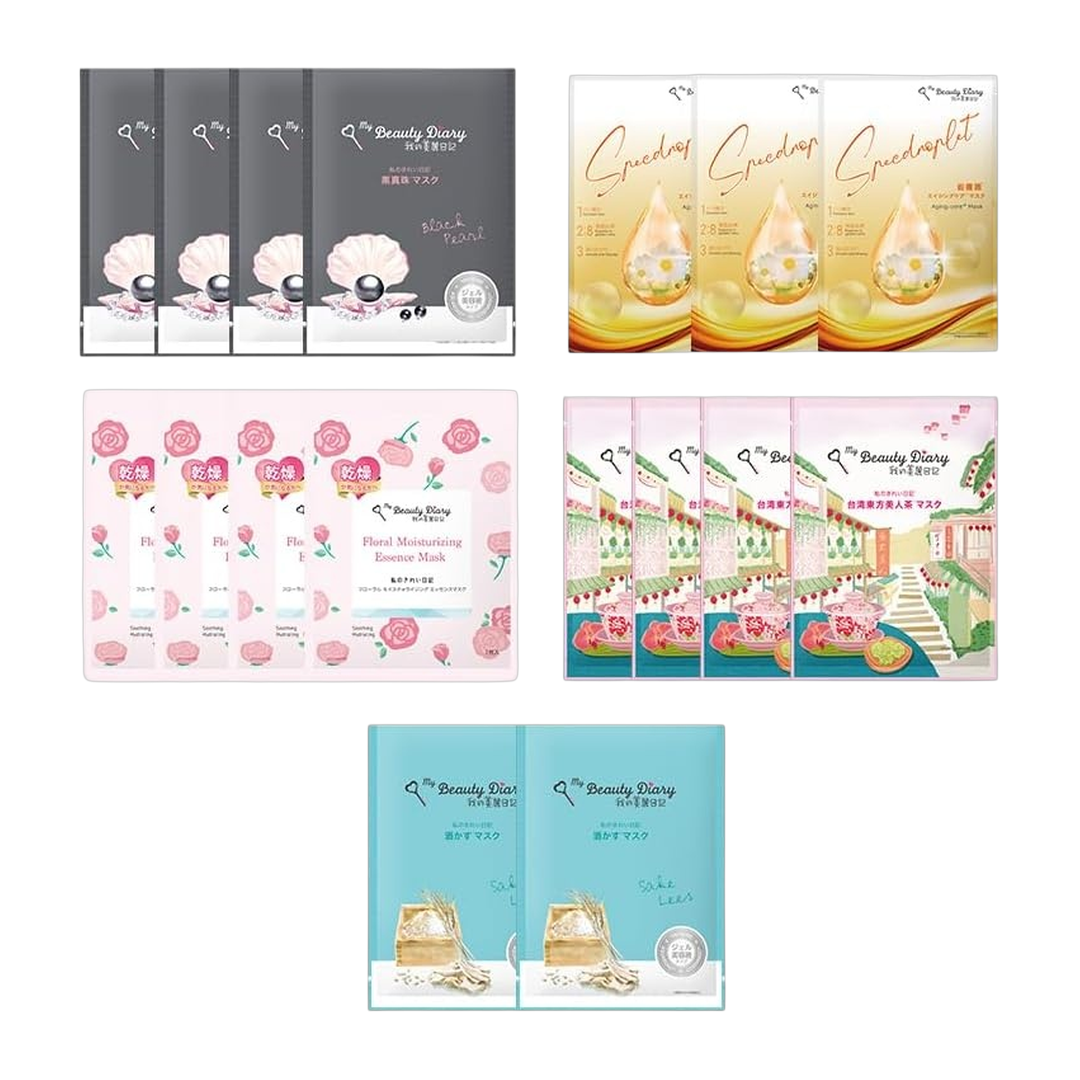 Ware Teki Mirei Nikki - Watashi Nokirei Nikki - Mascara Facial em Folha 540g