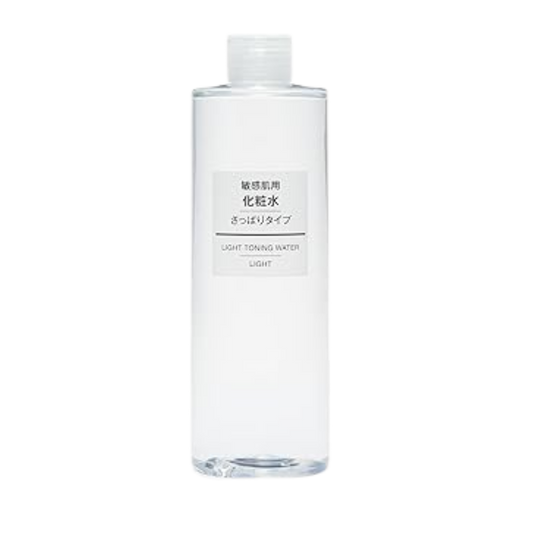 MUJI Loção Facial Pele Sensível Refrescante 400ml - Hidratante Suave