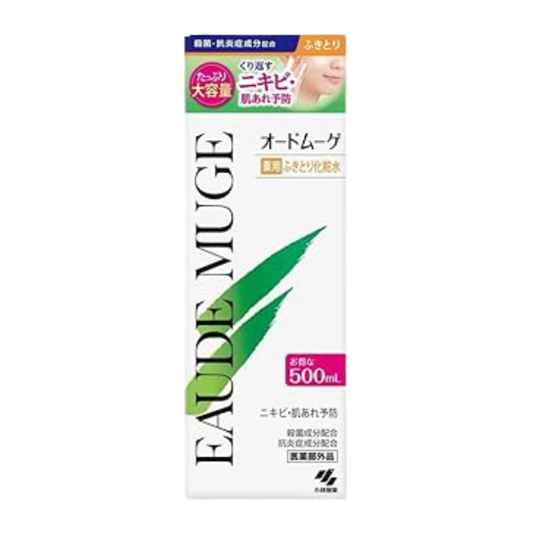 Eau de Muge Loção Medicinal 500ml - Tônico de Limpeza Anti-acne