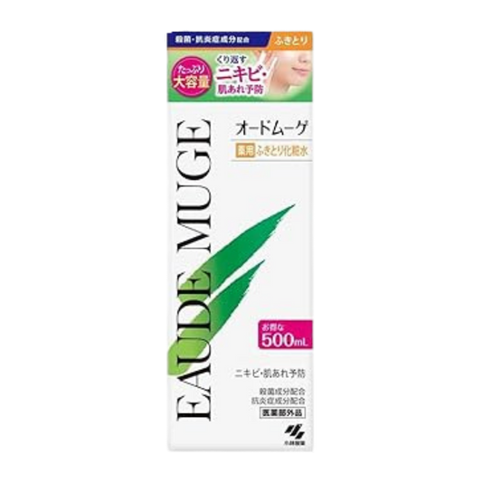 Eau de Muge Loção Medicinal 500ml - Tônico de Limpeza Anti-acne