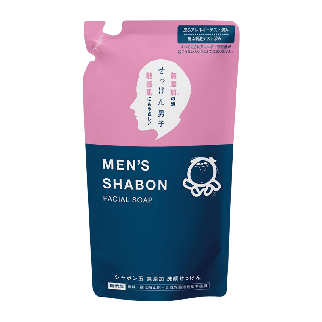Sabonete Shabondama Masculino, Refil de Sabonete Facial 250ml