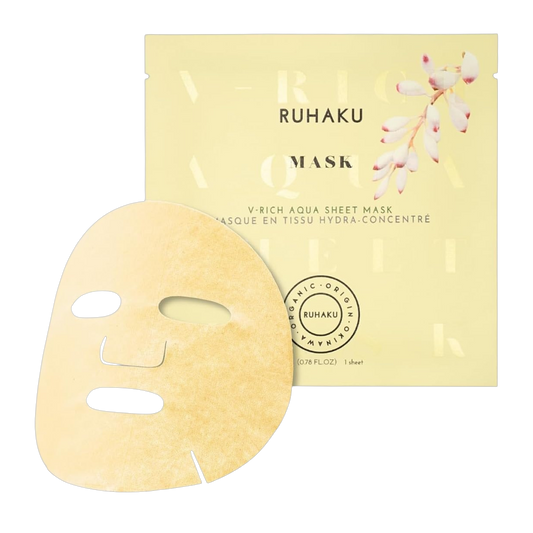 Ryuu Shiro   Ruhaku Mascara Facial em Folha 30g