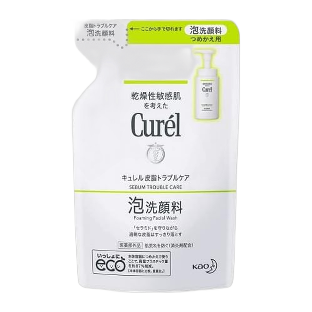 Curel Sabonete Facial em Espuma