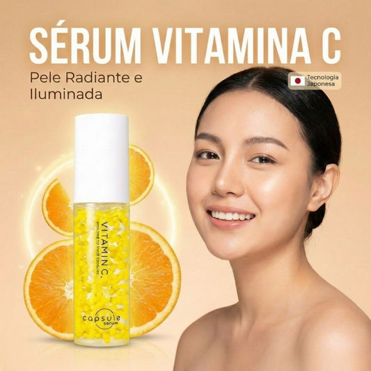 Capsule - Sérum Vitamina C Japonês 30ml | Luminosidade + Colágeno
