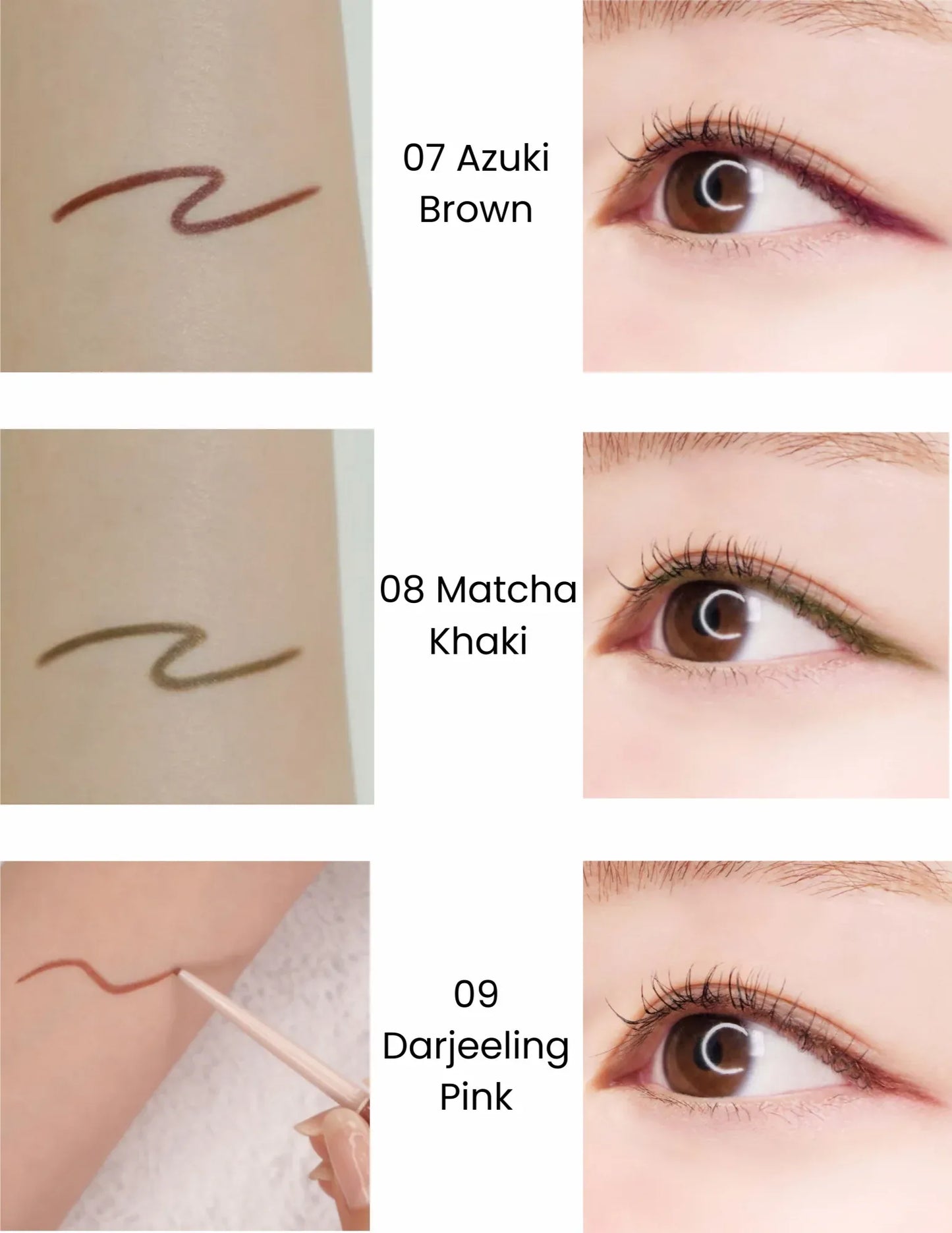 Canmake – Delineador em Gel Creamy Touch 1,5 mm