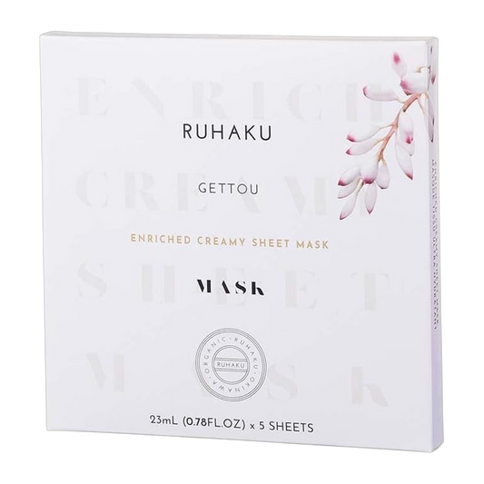 Ryuu Shiro   Ruhaku Mascara Facial em Folha 23ml