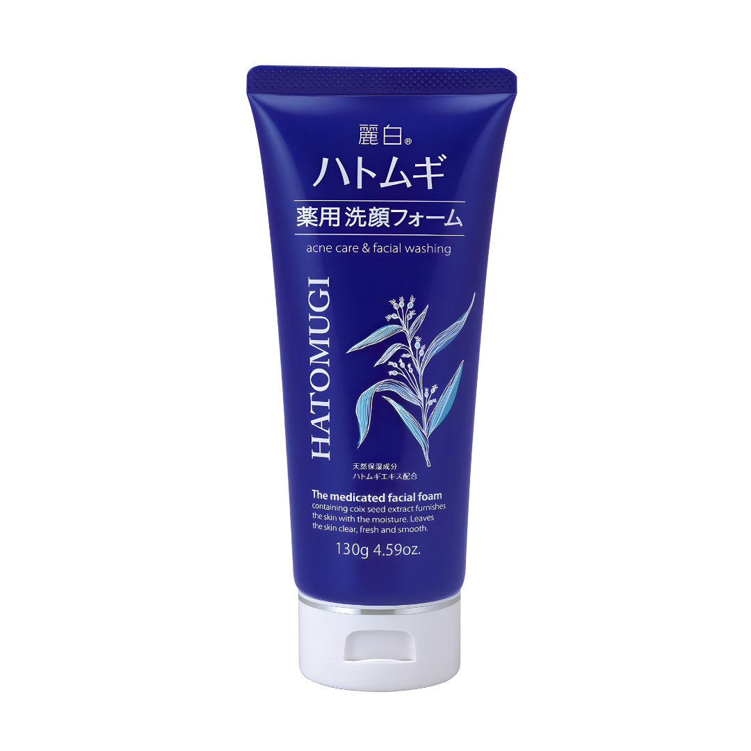 Reihaku Espuma de limpeza facial medicinal Hatomugi – 130 g