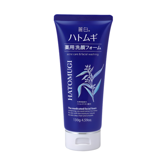Reihaku Espuma de limpeza facial medicinal Hatomugi – 130 g