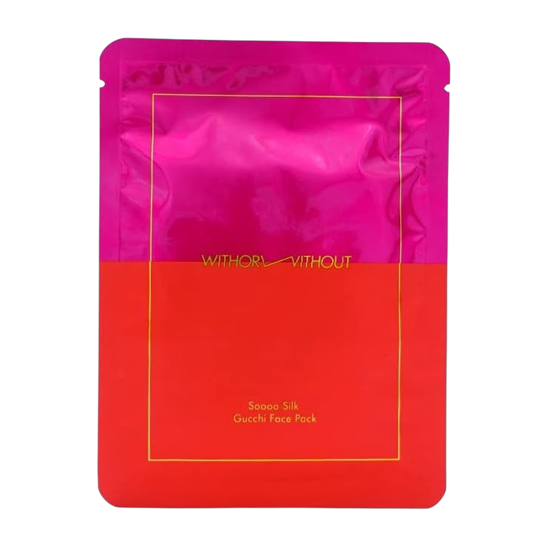 WITH OR WITHOUT Mascara Facial em Folha 100g