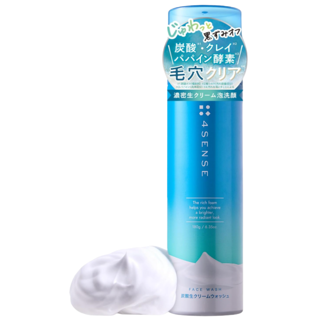 4SENSE Carbonated Cream Wash 180g