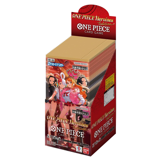 Bandai One Piece Card Game Extra Booster – Heroines Edition [EB-03]