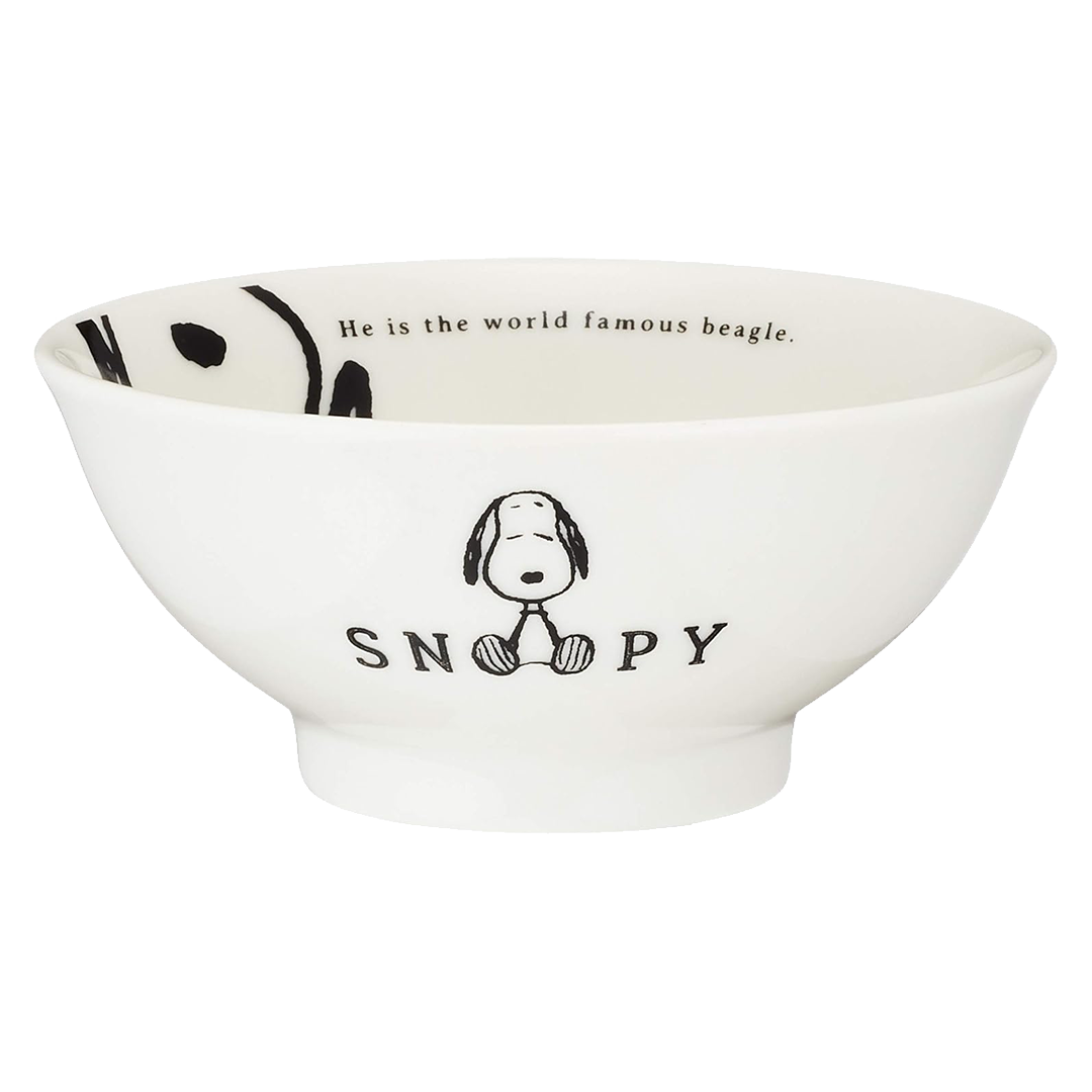 Tigela de Arroz Snoopy – Peanuts (Porcelana, 10,5 cm)