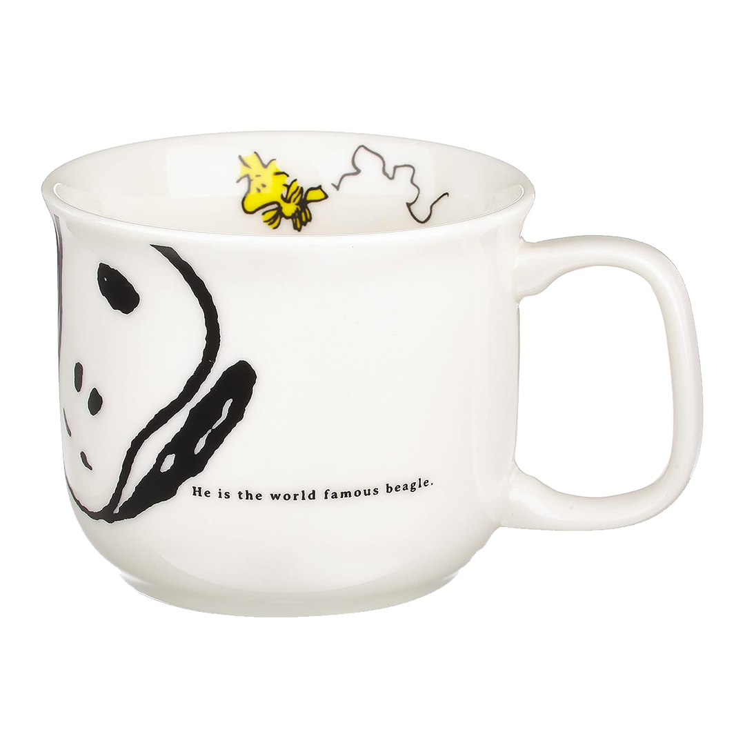 Caneca Snoopy – Peanuts (Porcelana, 180 ml)