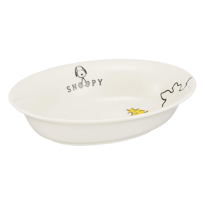 Prato Fundo Oval Snoopy – Peanuts (Porcelana, 18 cm)