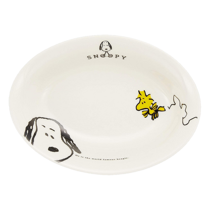 Prato Fundo Oval Snoopy – Peanuts (Porcelana, 18 cm)