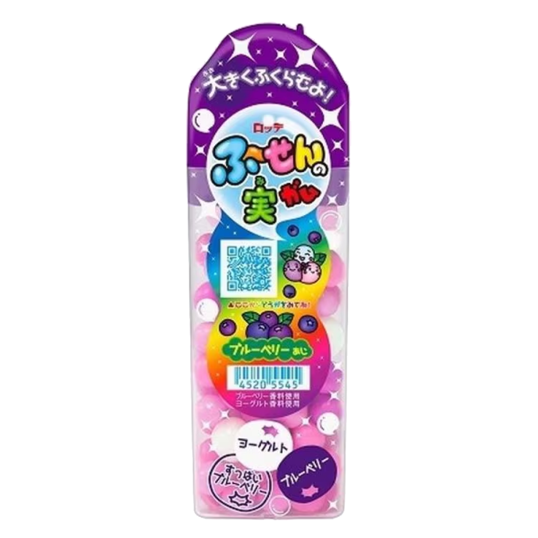 Lotte Chiclete Fuusen No Mi - Mirtilo & Iogurte 35g