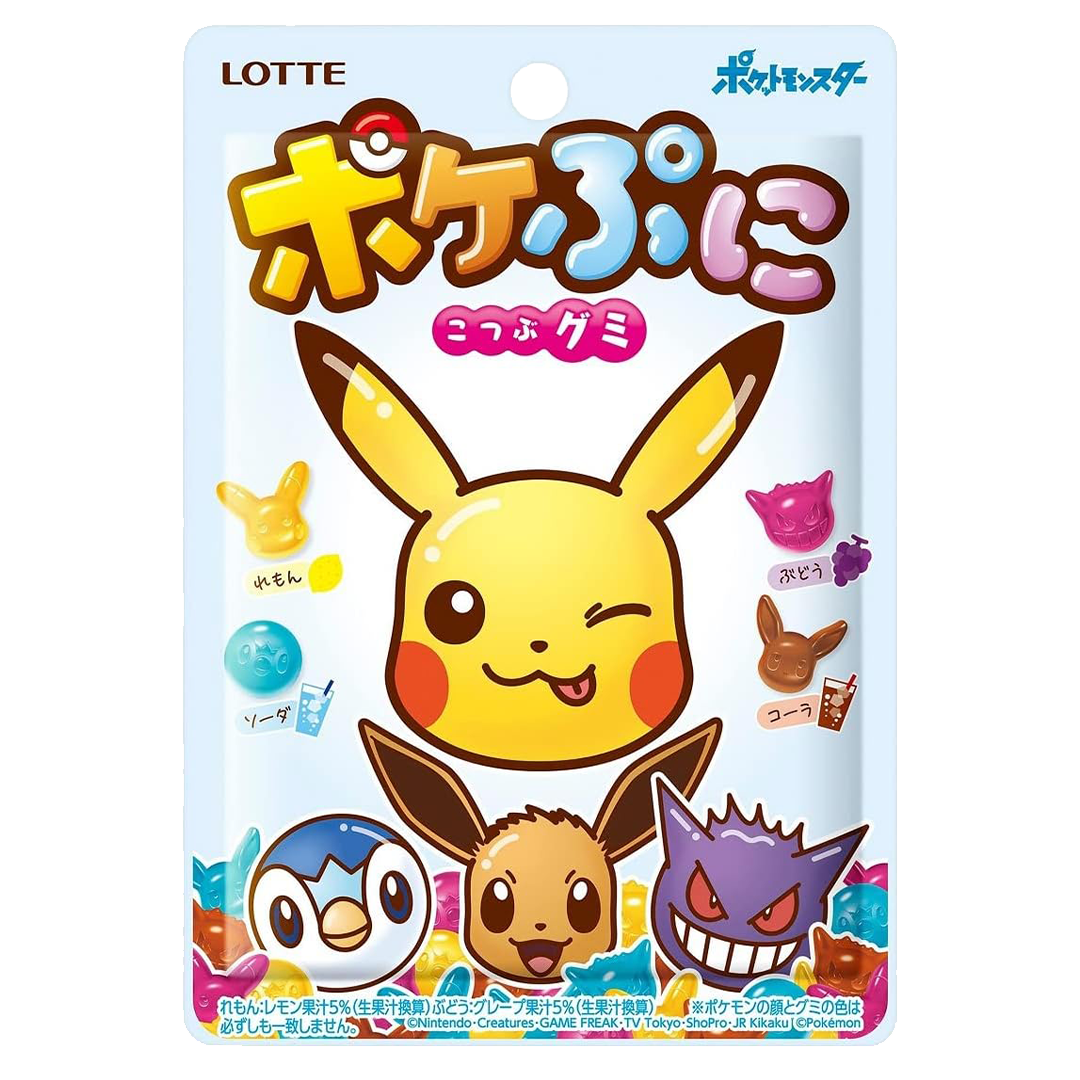 Lotte Poke Puni – Gummy Candy Pokémon 80 g