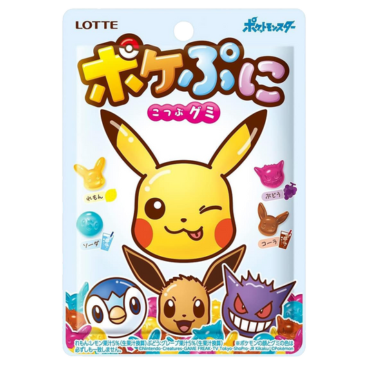 Lotte Poke Puni – Gummy Candy Pokémon 80 g
