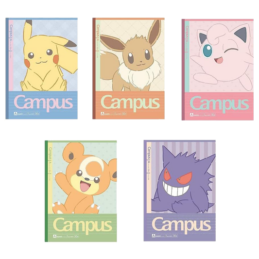Showa Note – Caderno Pokémon B5 Pauta Pontilhada (60 folhas)