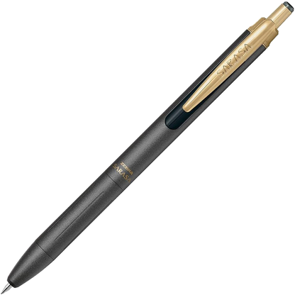 Caneta Gel Zebra Sarasa Grand 0.5 mm – Corpo Metálico Fosco