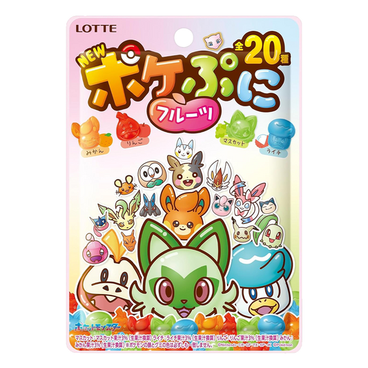 Lotte Poke Puni - Gummy Candy Pokémon 80g
