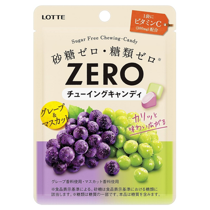 Lotte Zero-Chewing Candy Uva & Moscatel