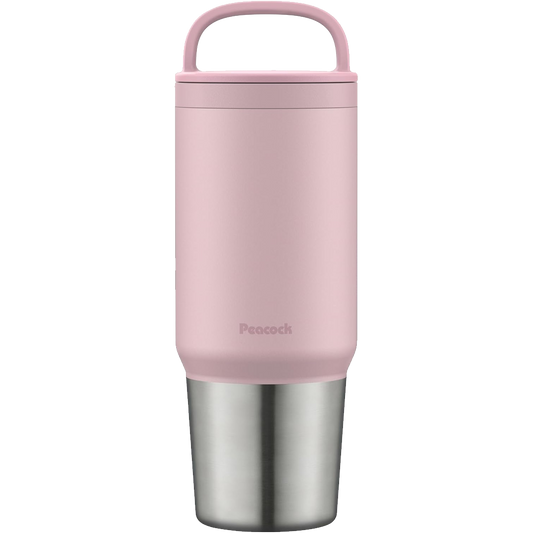 Garrafa Térmica 800ml Peacock com Alça e Tampa de Rosca – Inox