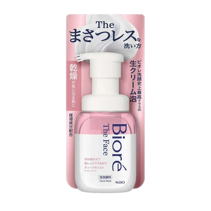 Bioré The Face – Deep Moisture – Espuma de Limpeza
