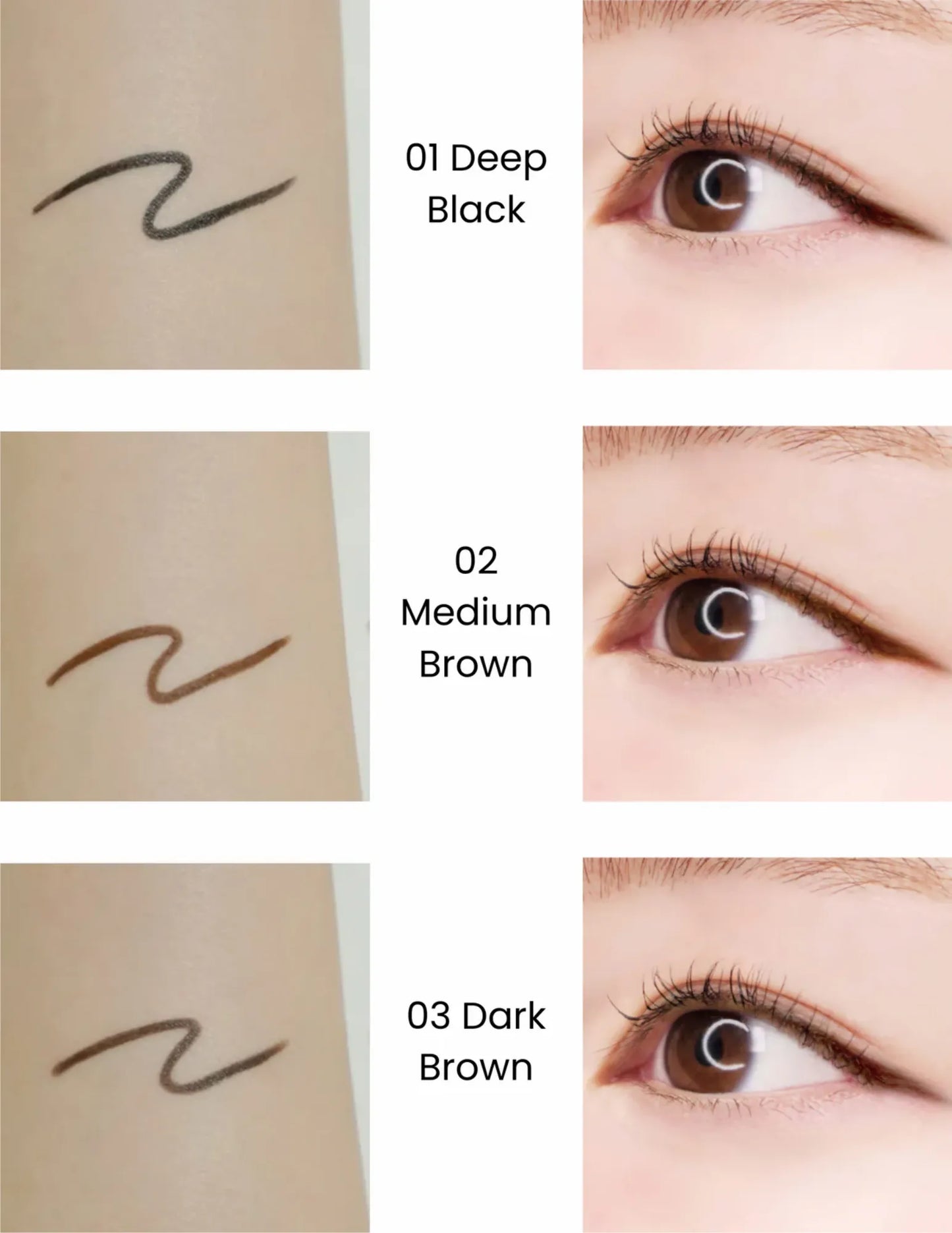 Canmake – Delineador em Gel Creamy Touch 1,5 mm