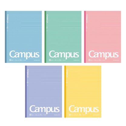 Kokuyo Campus – Caderno B5 Pauta Pontilhada (5 cores)
