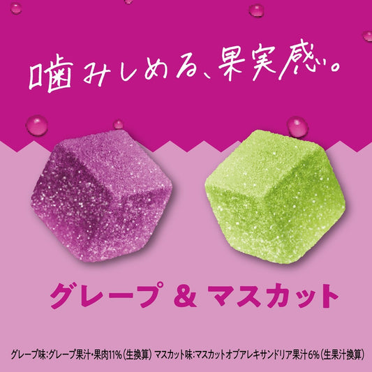 Lotte Kazitte – Bala de Gelatina Uva & Uva Verde 80 g