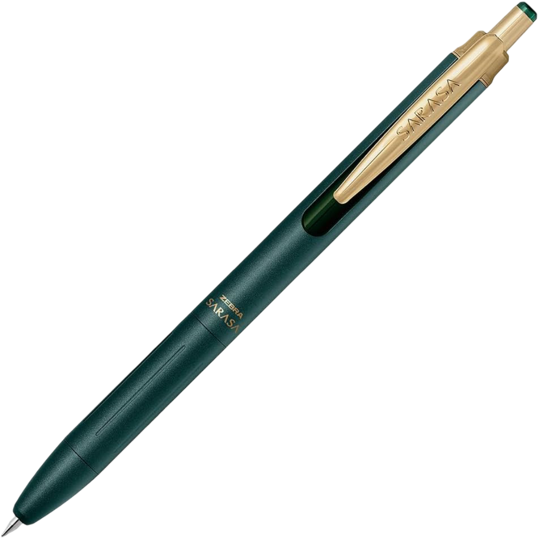 Caneta Gel Zebra Sarasa Grand 0.5 mm – Corpo Metálico Fosco