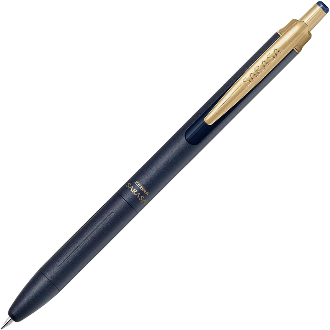 Caneta Gel Zebra Sarasa Grand 0.5 mm – Corpo Metálico Fosco