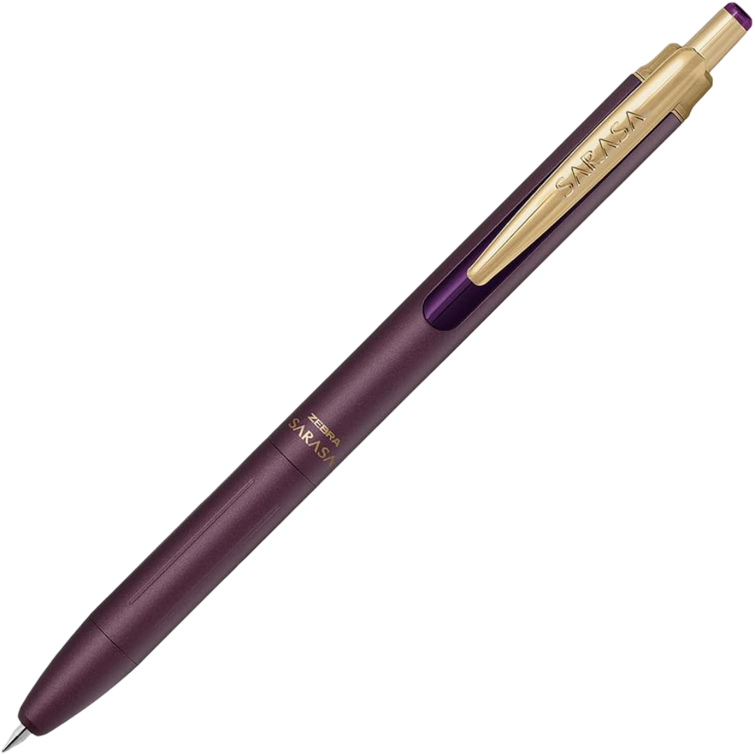 Caneta Gel Zebra Sarasa Grand 0.5 mm – Corpo Metálico Fosco