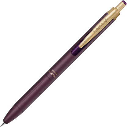 Caneta Gel Zebra Sarasa Grand 0.5 mm – Corpo Metálico Fosco