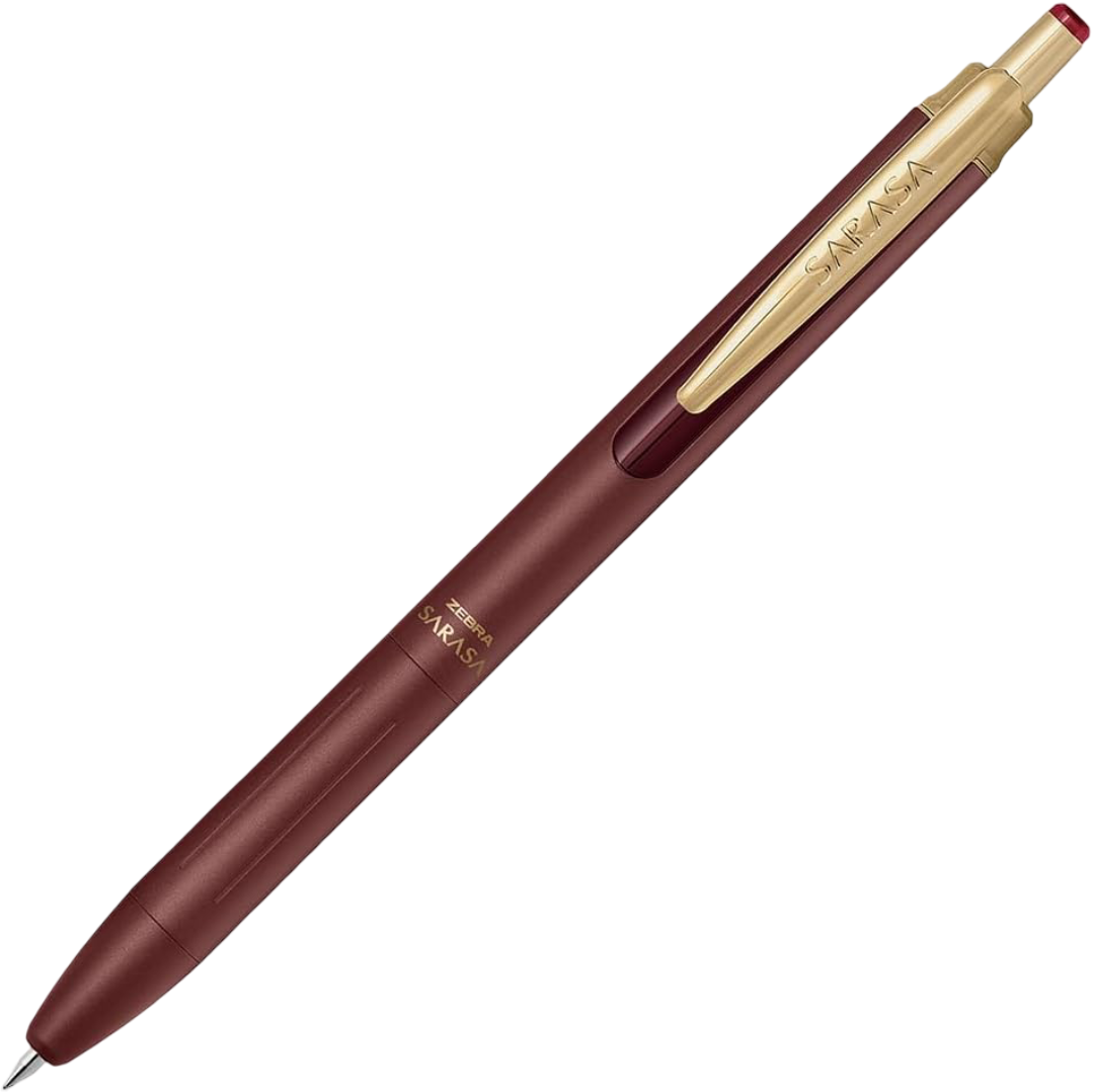 Caneta Gel Zebra Sarasa Grand 0.5 mm – Corpo Metálico Fosco