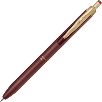 Caneta Gel Zebra Sarasa Grand 0.5 mm – Corpo Metálico Fosco