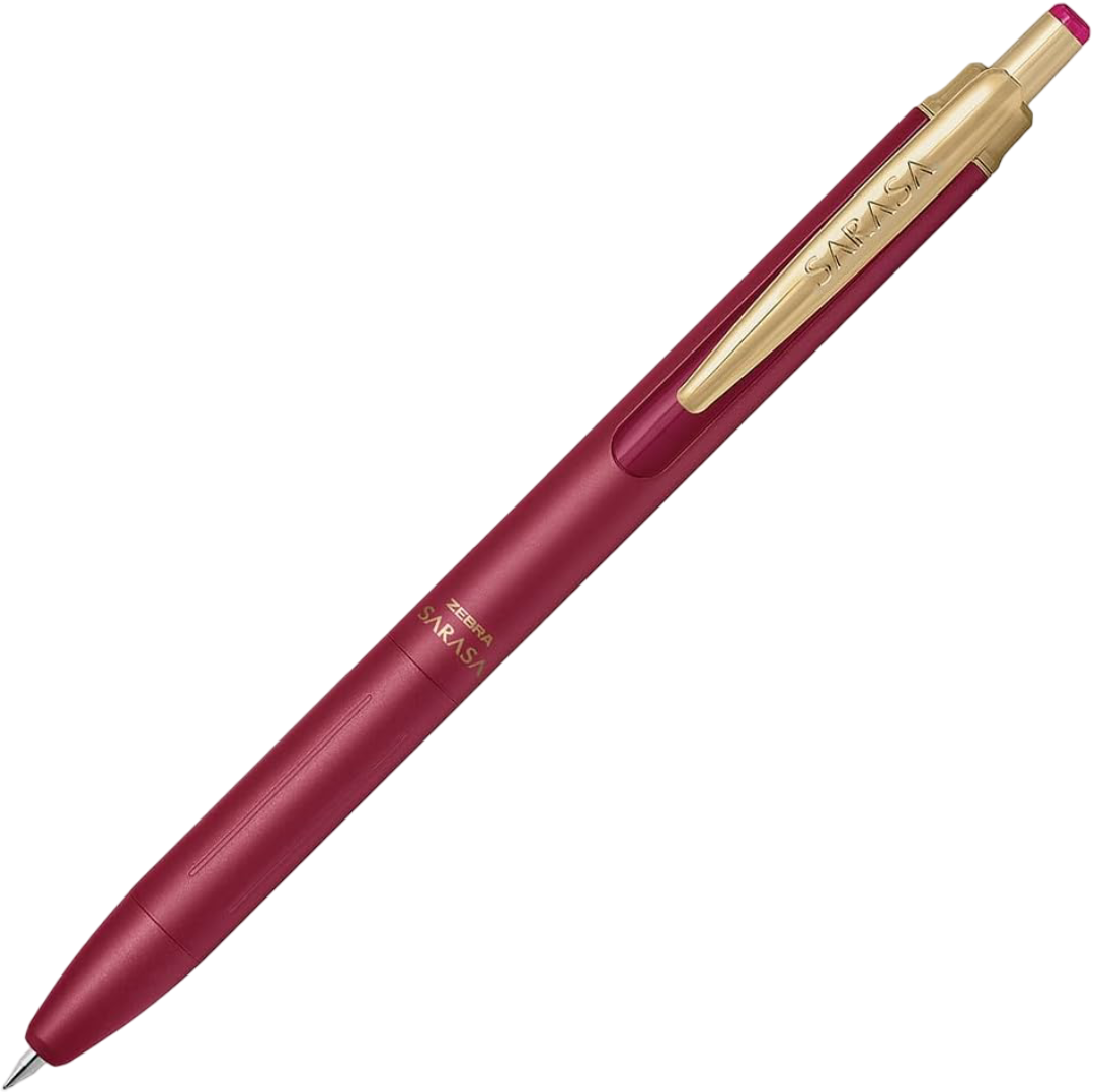 Caneta Gel Zebra Sarasa Grand 0.5 mm – Corpo Metálico Fosco