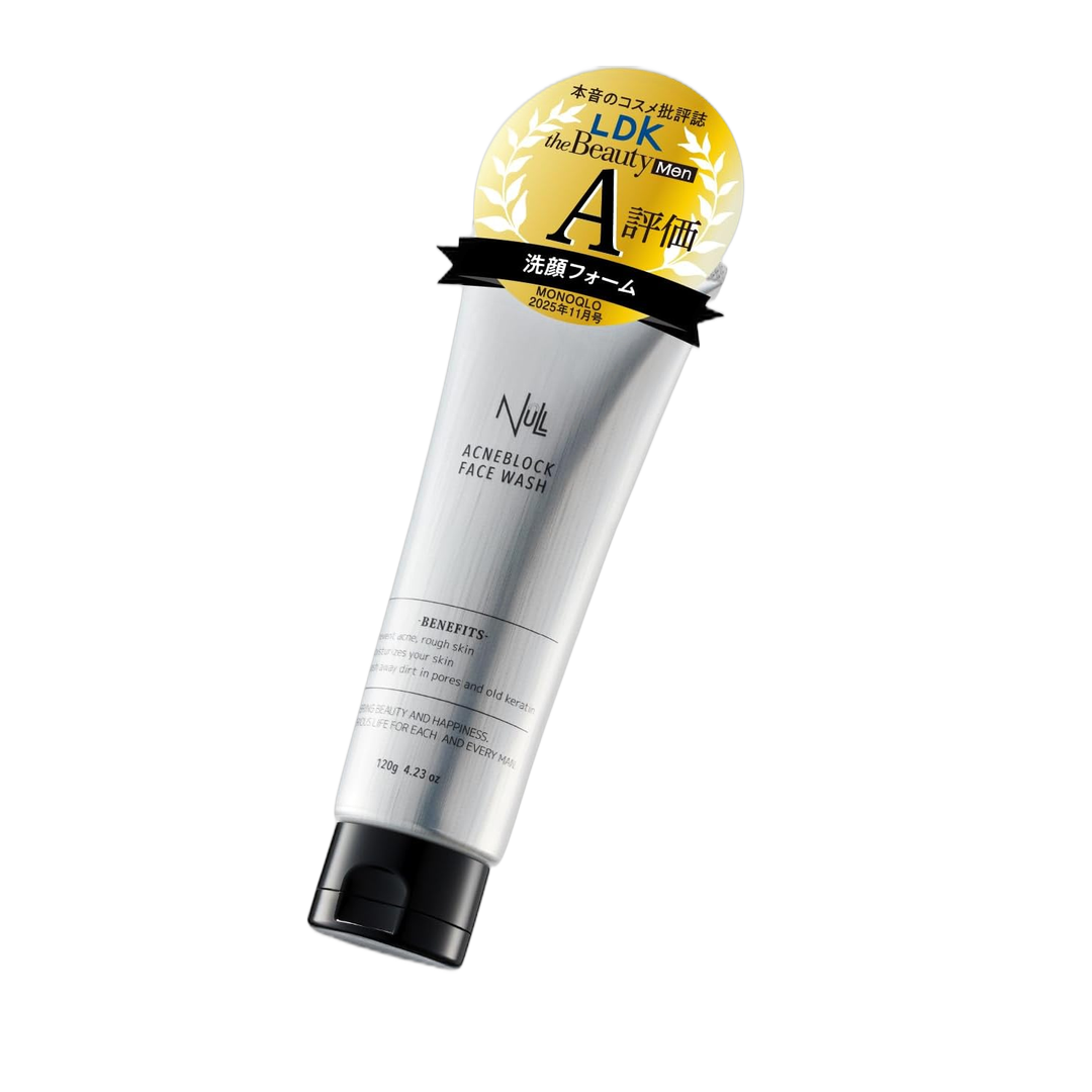 MENS NULL Sabonete Facial em Espuma 120g