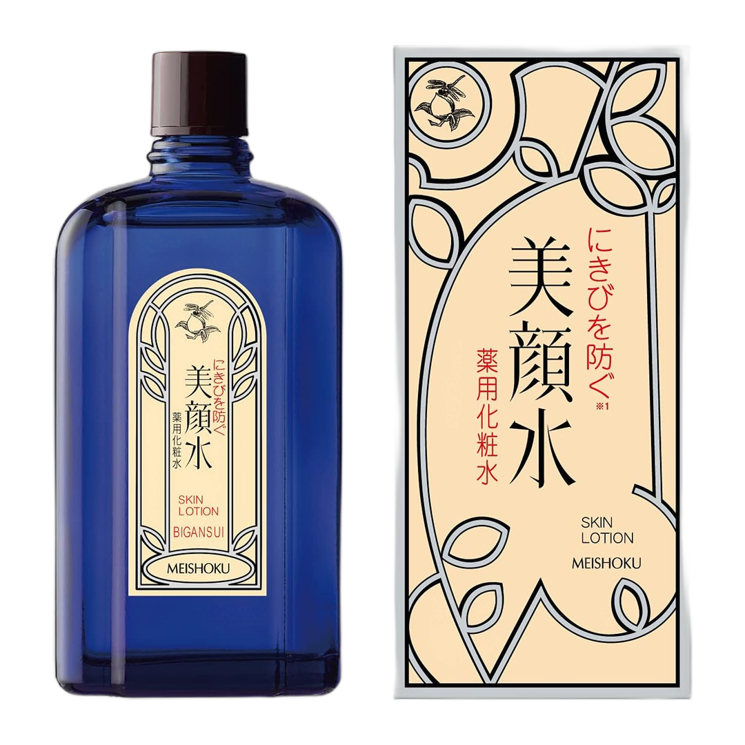 Meishoku Bigansui Loção Medicinal 90ml - Tônico Anti-acne desde 1885