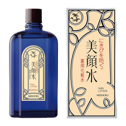 Meishoku Bigansui Loção Medicinal 90ml - Tônico Anti-acne desde 1885
