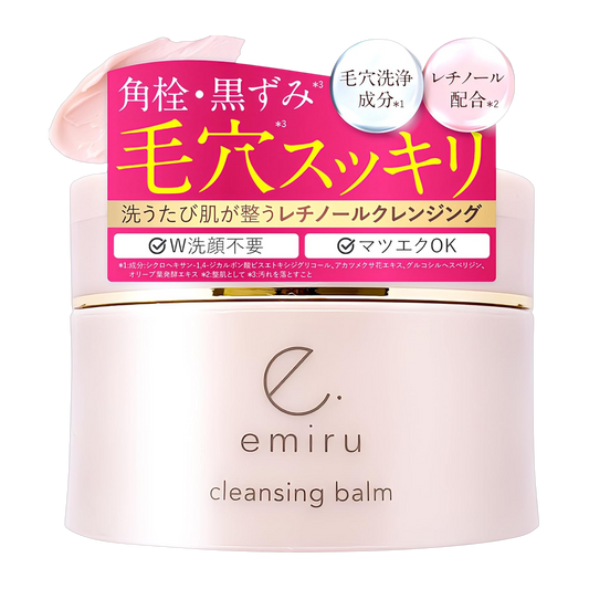 ｅｍｉｒｕ Balsamo de Limpeza Facial 80g
