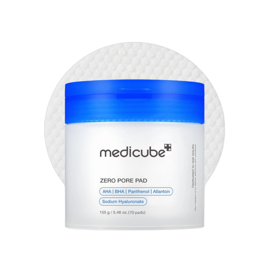 Medicube Zero Pore Pad 2.0 - Discos Esfoliantes para Poros 70 unidades