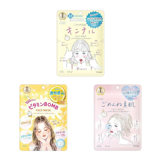 Clear Turn Mascara Facial em Folha