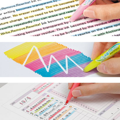 Marca-texto PILOT Friction Light – 6 cores naturais