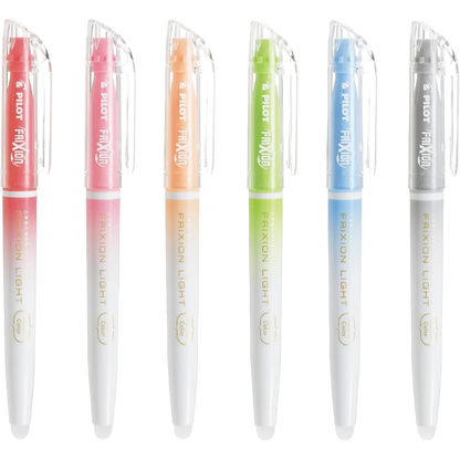 Marca-texto PILOT Friction Light – 6 cores naturais