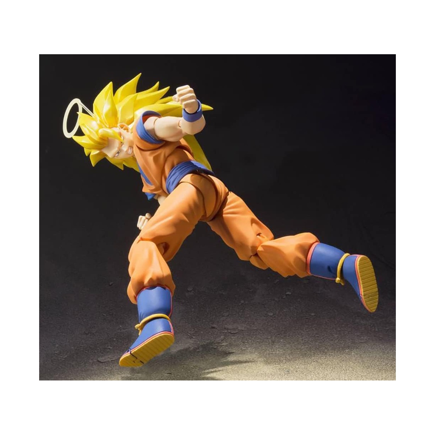 S.H.Figuarts Dragon Ball Z Son Goku Super Sayajin 3 — Action Figure Articulada Bandai Tamashii Nations (aprox. 15,5 cm) [Sob encomenda] — imagem 5