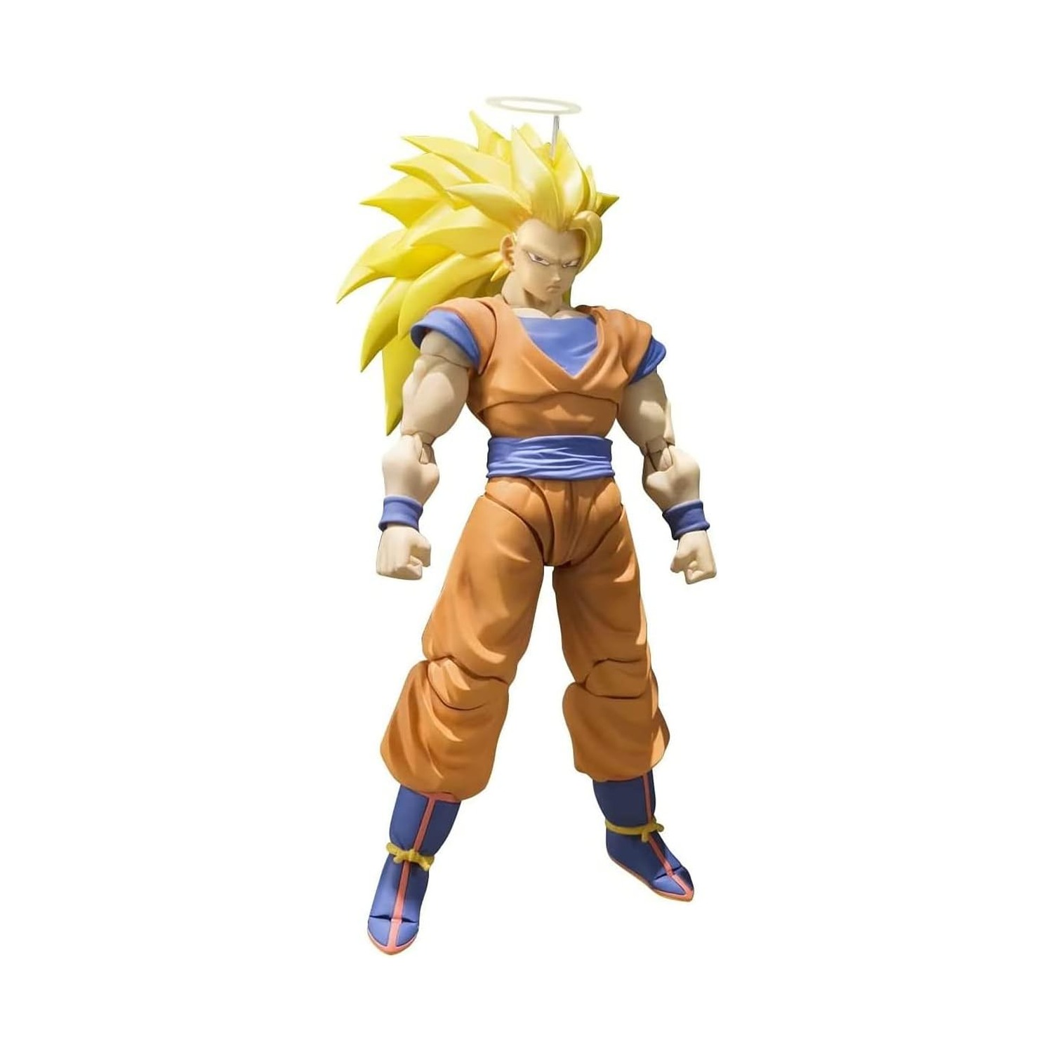 S.H.Figuarts Dragon Ball Z Son Goku Super Sayajin 3 — Action Figure Articulada Bandai Tamashii Nations (aprox. 15,5 cm) [Sob encomenda]