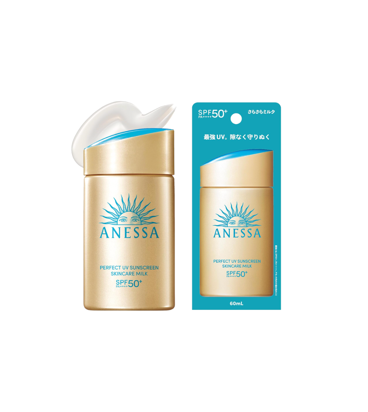 ANESSA Perfect UV Skin Care Milk Protetor Solar FPS50+ PA++++ — 60ml